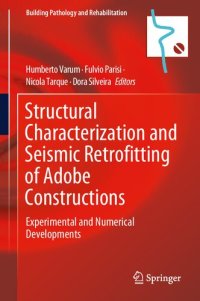 cover of the book Structural Characterization and Seismic Retrofitting of Adobe Constructions: Experimental and Numerical Developments