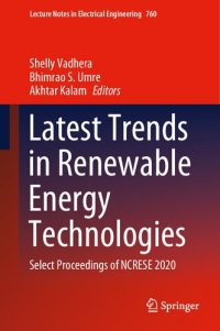 cover of the book Latest Trends in Renewable Energy Technologies: Select Proceedings of NCRESE 2020