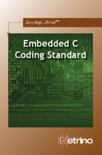 cover of the book Embedded C Coding Standard