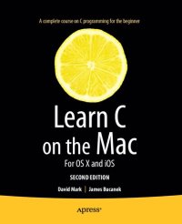 cover of the book Learn C on the Mac: For OS X and IOS