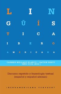 cover of the book Discurso repetido y fraseología textual : (español y español-alemán)