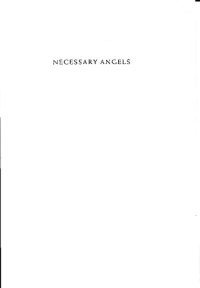 cover of the book Necessary Angels: Tradition and Modernity in Kafka, Benjamin, and Scholem