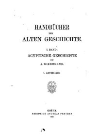 cover of the book Ägyptische Geschichte