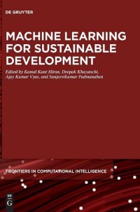 cover of the book Machine Learning for Sustainable Development: 9 (De Gruyter Frontiers in Computational Intelligence, 9)