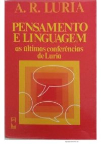 cover of the book Pensamento e linguagem: as últimas conferências de Luria