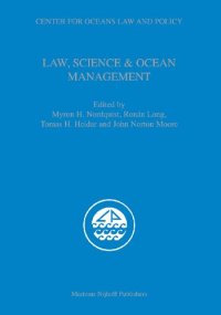 cover of the book Law, Science and Ocean Management