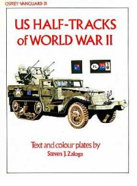 cover of the book US half-tracks of World War II