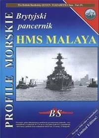 cover of the book Brytyjiski pancernic HMS Malaya