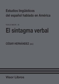 cover of the book El sintagma verbal