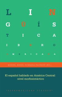 cover of the book El español hablado en América Central: nivel morfosintáctico