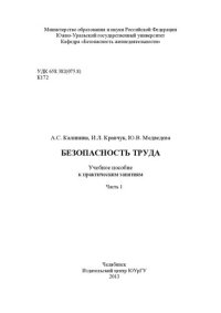 cover of the book Безопасность труда