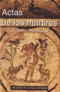 cover of the book Actas de los mártires