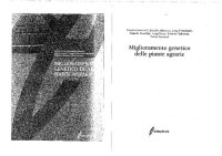 cover of the book Miglioramento genetico delle piante agrarie