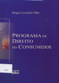 cover of the book Programa de Direito do Consumidor