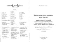 cover of the book Ensaios de antropologia e de direito : acesso a justica e processos institucionais de administracao de conflitos e producao da verdade juridica em uma perspectiva comparada.