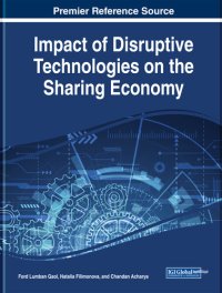 cover of the book Impact of Disruptive Technologies on the Sharing Economy