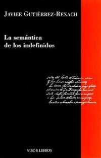 cover of the book La semántica de los indefinidos