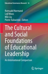 cover of the book The Cultural and Social Foundations of Educational Leadership: An International Comparison