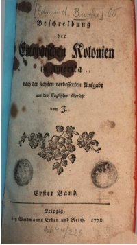 cover of the book Beschreibung der europäischen Kolonien in Amerika