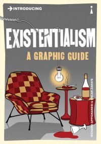 cover of the book Introducing Existentialism : a Graphic Guide.