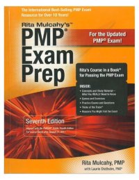 cover of the book PMP Exam Prep: Rapid Learning to Pass PMI's PMP Exam--on Your First Try!