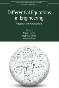 cover of the book Differential Equations in Engineering: Research and Applications (Mathematical Engineering, Manufacturing, and Management Sciences)