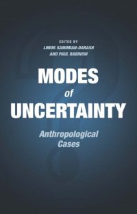 cover of the book Modes of Uncertainty: Anthropological Cases