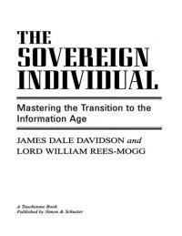 cover of the book El individuo soberano: dominando la transición a la era de la información