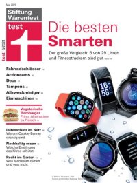 cover of the book Stiftung Warentest Mai 2021