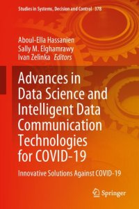 cover of the book Advances in Data Science and Intelligent Data Communication Technologies for Covid-19: Innovative Solutions Against Covid-19