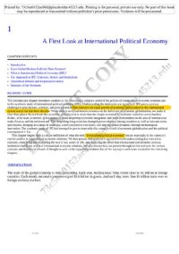 cover of the book Principles of International Political Economy