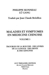 cover of the book Maladies et symtômes en médecine chinoise t.3