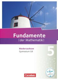 cover of the book Fundamente der Mathematik 5. Schuljahr. Schuelerbuch Gymnasium Niedersachsen