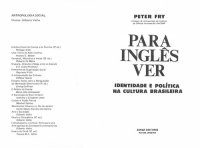 cover of the book Para Inglês Ver