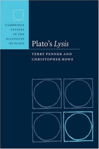 cover of the book Plato’s Lysis