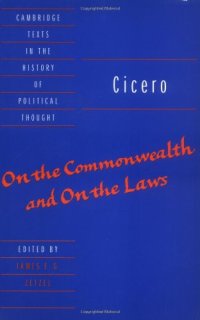 cover of the book On the Commonwealth and On the Laws