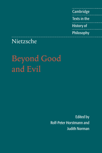 cover of the book Nietzsche: Beyond Good and Evil: Prelude to a Philosophy of the Future