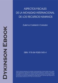 cover of the book Aspectos fiscales de la movilidad internacional de los recursos humanos