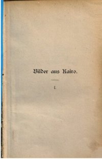 cover of the book Bilder aus Kairo