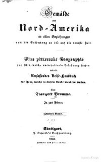 cover of the book Gemälde von Nord-Amerika in allen Beziehungen von der Entdeckung an bis auf die neueste Zeit