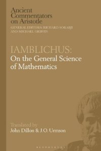 cover of the book Iamblichus: On the General Science of Mathematics