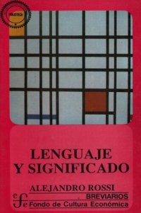 cover of the book Lenguaje y significado