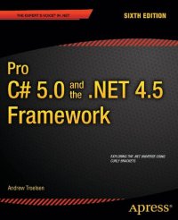 cover of the book Pro C# 5.0 and the .Net 4.5 Framework