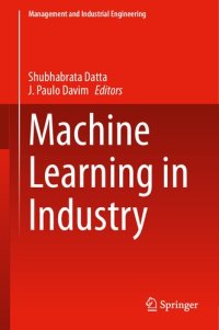 cover of the book Machine Learning in Industry