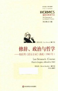 cover of the book 修辞、政治与哲学: 柏拉图《高尔吉亚》讲疏