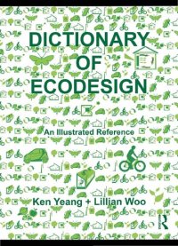 cover of the book Dictionary of ecodesign an illustrated reference