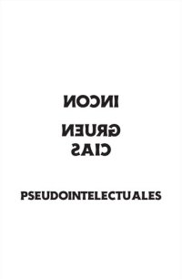 cover of the book Incongruencias pseudointelectuales