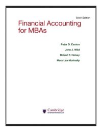 cover of the book Financial and Managerial Accounting for MBAs