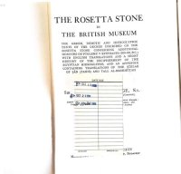 cover of the book The Rosetta Stone in the British Museum