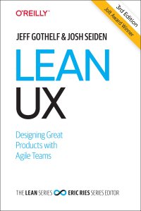 cover of the book Lean UX: Creating Great Products with Agile Teams